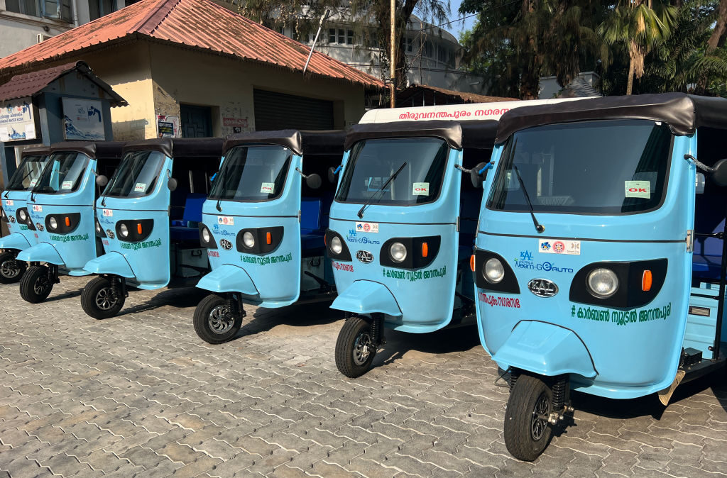 Electric Powered Auto-rickshaws